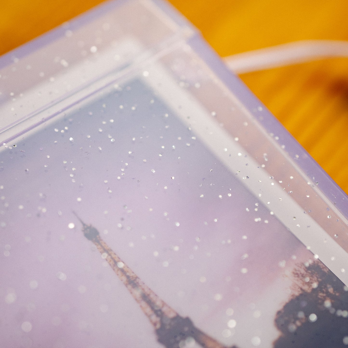 Purple Glitter Instax Mini Case | InstaxGuard