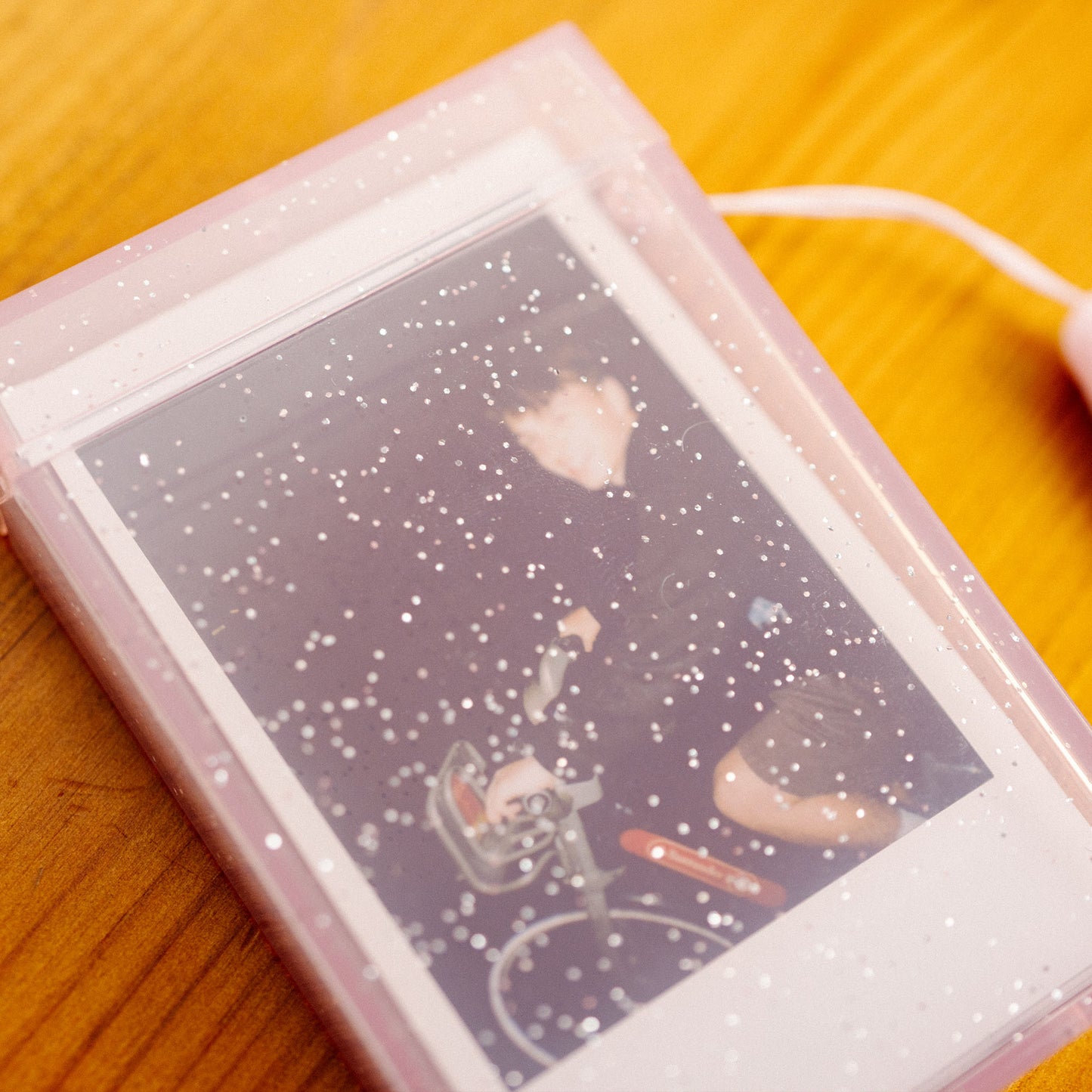 Pink Glitter Instax Mini Case | InstaxGuard