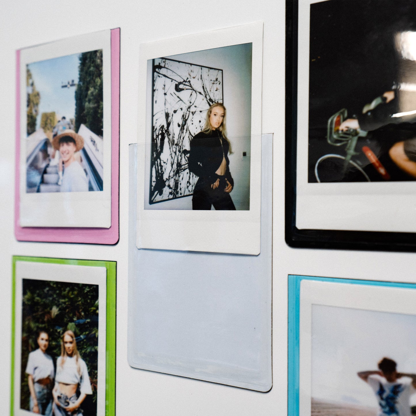 5 Coloured Magnetic Frames for Instax Mini Film