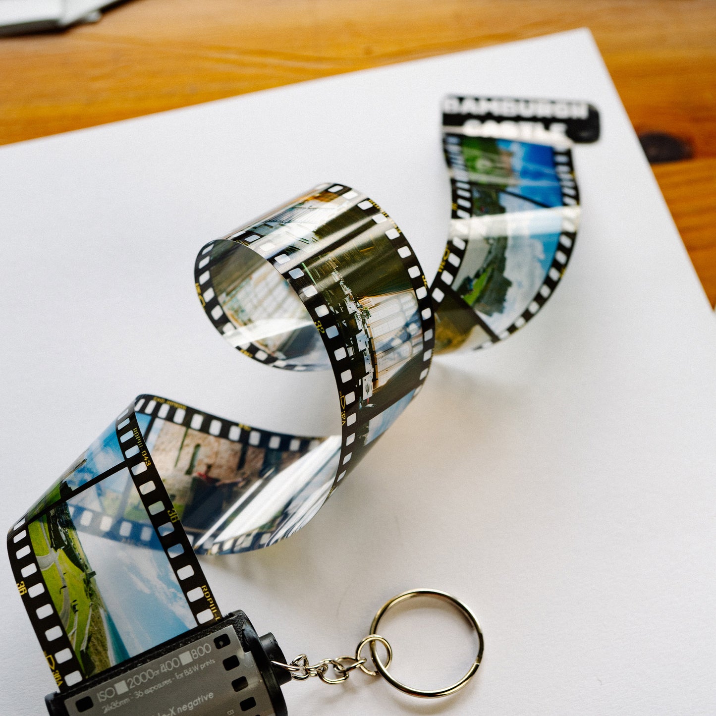 Realistic Film Reel Keyring