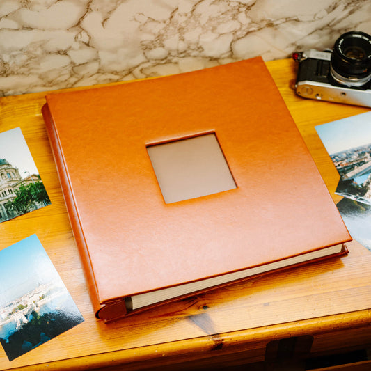 Large Brown Photo Album