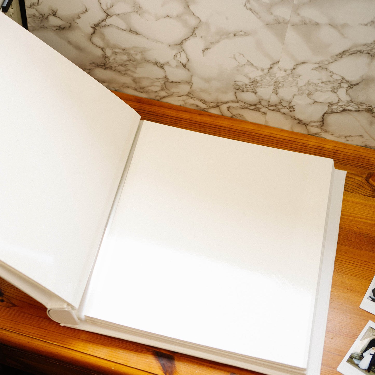 Large White Photo Album