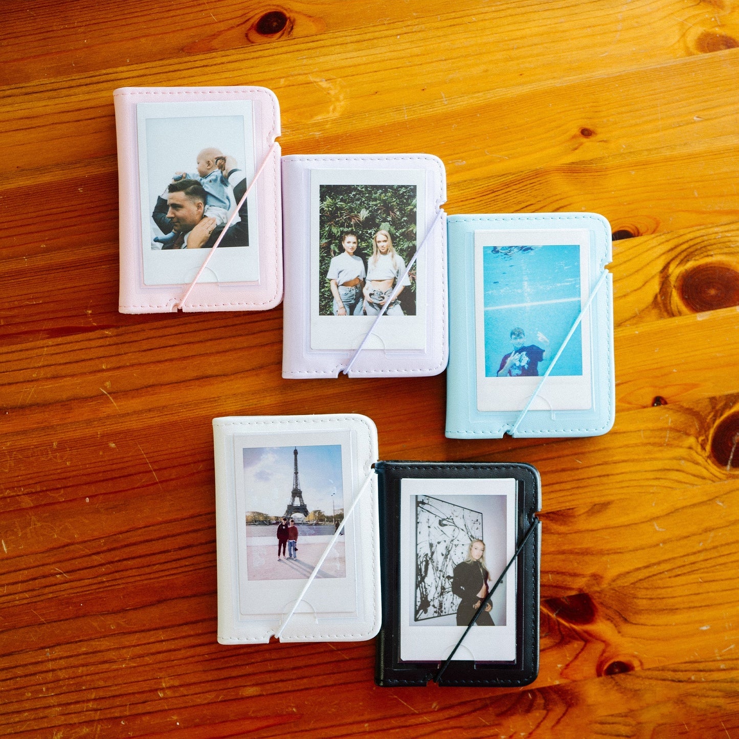 Washed White Instax Mini Photo Album